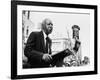 A. Philip Randolph Making Speech at Rally Harlem. Aug. 1958-null-Framed Photo