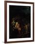 A Philosopher by Lamp Light, exh. 1769-Joseph Wright of Derby-Framed Giclee Print