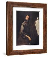 A Philosopher, C.1640-Jusepe de Ribera-Framed Giclee Print