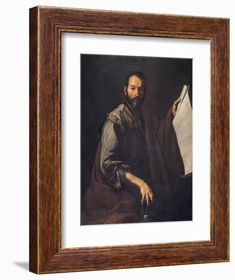 A Philosopher, C.1640-Jusepe de Ribera-Framed Giclee Print