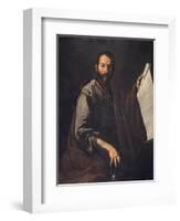 A Philosopher, C.1640-Jusepe de Ribera-Framed Giclee Print