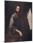 A Philosopher, C.1640-Jusepe de Ribera-Mounted Giclee Print