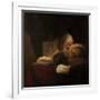 A Philosopher-Salomon Koninck-Framed Giclee Print