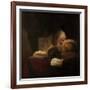 A Philosopher-Salomon Koninck-Framed Giclee Print