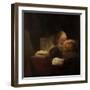 A Philosopher-Salomon Koninck-Framed Giclee Print