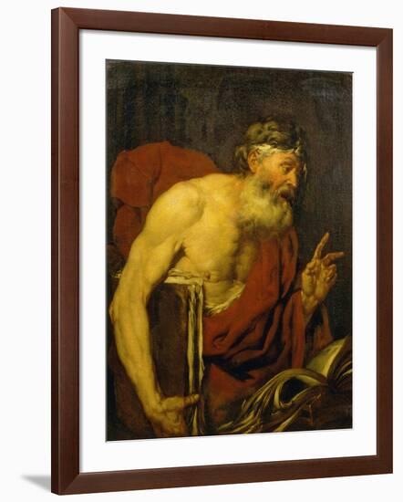 A Philosopher-Giambattista Langetti-Framed Giclee Print