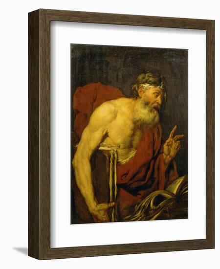 A Philosopher-Giambattista Langetti-Framed Giclee Print