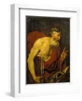 A Philosopher-Giambattista Langetti-Framed Giclee Print