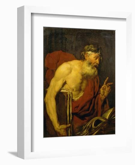 A Philosopher-Giambattista Langetti-Framed Giclee Print