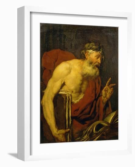 A Philosopher-Giambattista Langetti-Framed Giclee Print