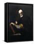 A Philosopher-Jusepe de Ribera-Framed Stretched Canvas