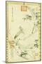 A Phoenix Standing on a Chinese Parasol Tree, 1890-Cixi-Mounted Giclee Print