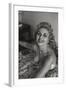 A Photo of Sandra Milo in a Floral Dress Seen From Above-null-Framed Photographic Print