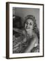 A Photo of Sandra Milo in a Floral Dress Seen From Above-null-Framed Photographic Print