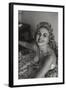 A Photo of Sandra Milo in a Floral Dress Seen From Above-null-Framed Photographic Print