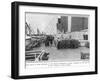 A Photograph of Passengers on the Boat Deck of the Titanic Whilst Docked in Cork, Ireland-null-Framed Photographic Print