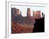 A Photographer at Monument Valley in the Navajo Nation, Ariz.-null-Framed Photographic Print