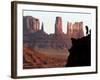 A Photographer at Monument Valley in the Navajo Nation, Ariz.-null-Framed Photographic Print