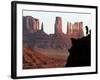 A Photographer at Monument Valley in the Navajo Nation, Ariz.-null-Framed Photographic Print