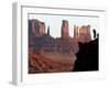 A Photographer at Monument Valley in the Navajo Nation, Ariz.-null-Framed Photographic Print