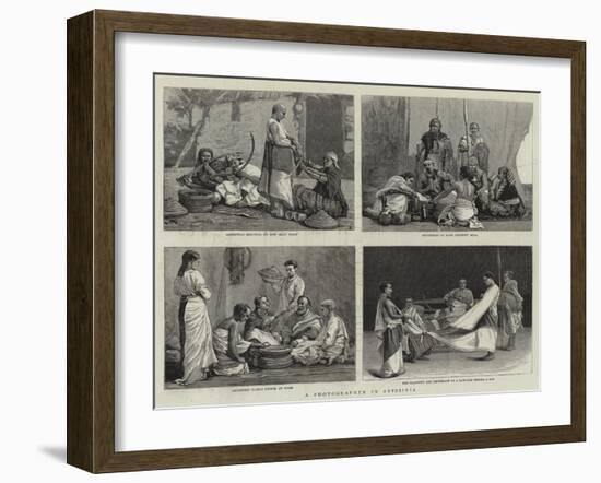 A Photographer in Abyssinia-null-Framed Giclee Print