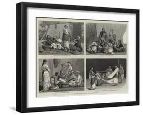 A Photographer in Abyssinia-null-Framed Giclee Print