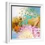 A Photographic Montage of Dreamy Flowers in Water-Alaya Gadeh-Framed Photographic Print