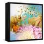 A Photographic Montage of Dreamy Flowers in Water-Alaya Gadeh-Framed Stretched Canvas