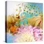 A Photographic Montage of Dreamy Flowers in Water-Alaya Gadeh-Stretched Canvas