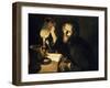 A Physician with a Urine Sample-Trophime Bigot-Framed Giclee Print