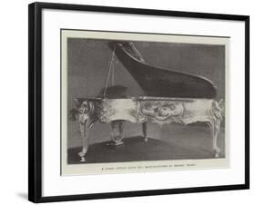 A Piano (Style Louis XV)-null-Framed Giclee Print