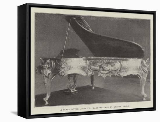 A Piano (Style Louis XV)-null-Framed Stretched Canvas