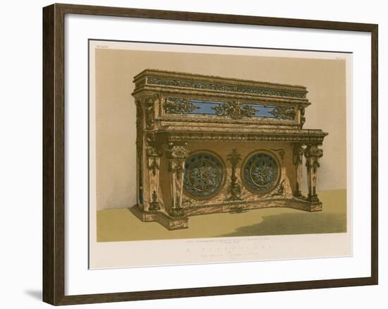 A Pianoforte by the Messrs Collard, London-null-Framed Giclee Print