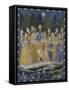 A Pichhavai of Krishna as Shrinthji, India, 19th Century-null-Framed Stretched Canvas