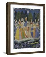 A Pichhavai of Krishna as Shrinthji, India, 19th Century-null-Framed Giclee Print