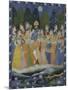 A Pichhavai of Krishna as Shrinthji, India, 19th Century-null-Mounted Giclee Print