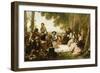 A Picnic, 1856-Henry Nelson O'Neil-Framed Giclee Print