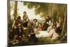 A Picnic, 1856-Henry Nelson O'Neil-Mounted Giclee Print