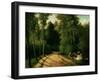 A Picnic at Montmorency-Camille Pissarro-Framed Giclee Print