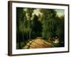 A Picnic at Montmorency-Camille Pissarro-Framed Giclee Print