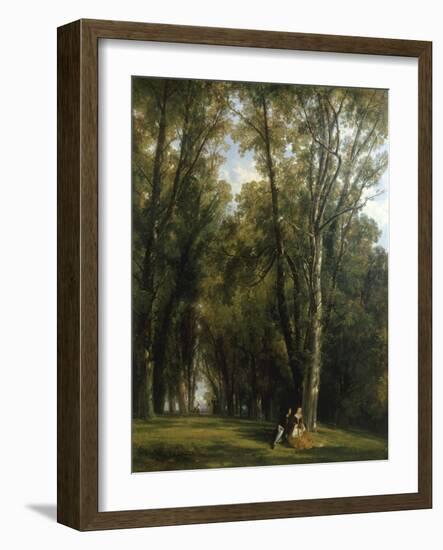 A Picnic in the Park-Thomas Creswick-Framed Giclee Print