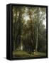 A Picnic in the Park-Thomas Creswick-Framed Stretched Canvas