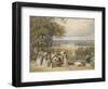 A Picnic on Richmond Hill-Joseph Murray Ince-Framed Giclee Print