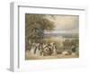 A Picnic on Richmond Hill-Joseph Murray Ince-Framed Giclee Print