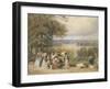 A Picnic on Richmond Hill-Joseph Murray Ince-Framed Giclee Print