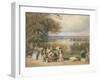 A Picnic on Richmond Hill-Joseph Murray Ince-Framed Giclee Print