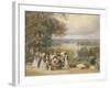 A Picnic on Richmond Hill-Joseph Murray Ince-Framed Giclee Print