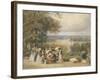 A Picnic on Richmond Hill-Joseph Murray Ince-Framed Giclee Print