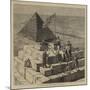 A Picnic on the Great Pyramid-null-Mounted Giclee Print