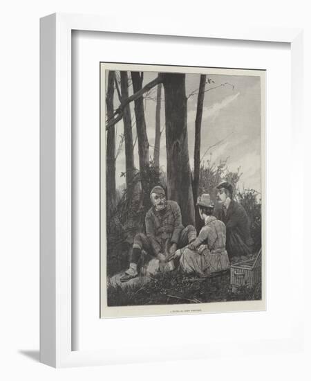 A Picnic-Richard Caton Woodville II-Framed Giclee Print